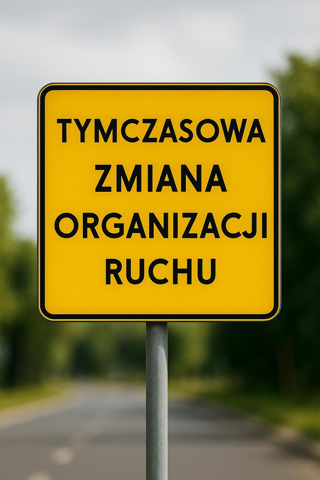 Tymczasowa zmiana organizacji ruchu