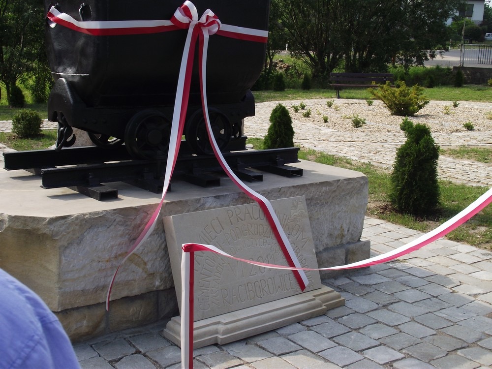 Otwarcie Skweru Pamięci w Raciborowicach Dolnych