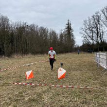 antek pachnik na finiszu biegu na dystansie klasycznym