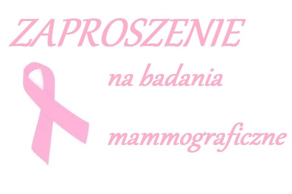 Badania mammograficzne - terminy
